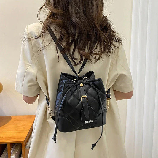 Women's New Trendy Synthetic Leather Backpacks