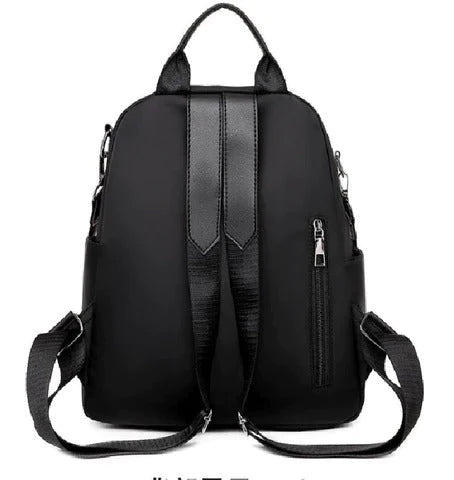 Women's PU Leather Zipper Fashion Backpack
