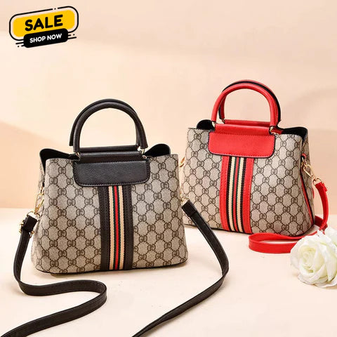 Luxurious Design Women's Shoulder Handbag | Faux Leather